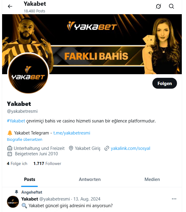 Yakabet Twitter